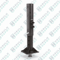 KP5G-R25 - Gooseneck to 5th Wheel Trailer Coupler Adapter – Round – 25,000 lbs | MT
