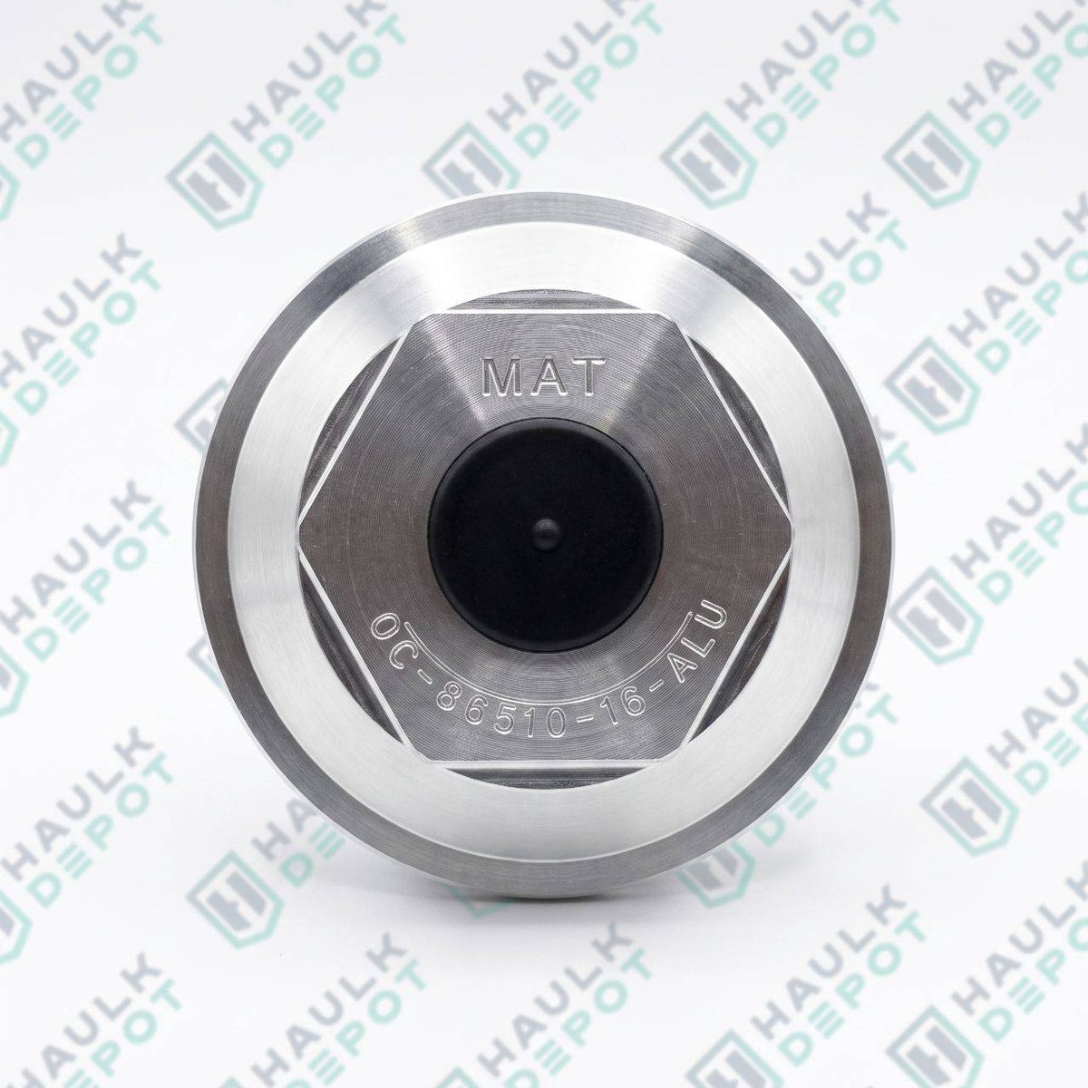 OC-86510-16-ALU - Aluminum Oil/Grease Cap – 4" Threaded Lexan – For 9K–15K Hubs | MT