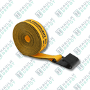 Ratchet Strap – 2" x 30' – Flat Hooks – Reversed Long Handle – 3,333 lb WLL | INA