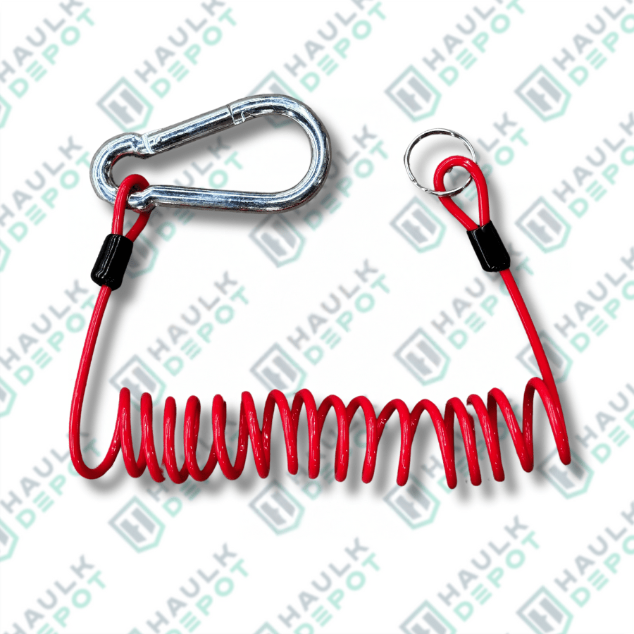 Retractable Breakaway Cable – 6 FT – Coiled Steel | HD