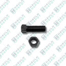SAC-BOLT / SAC-NUT - Set Screw & Nut – For Gooseneck Adjustable Couplers – 3/4"-10 x 2" | DXT