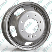 17" x 6" Dually Steel Wheel – 8x200mm – Silver – Ram 3500 DRW (2019–Present)