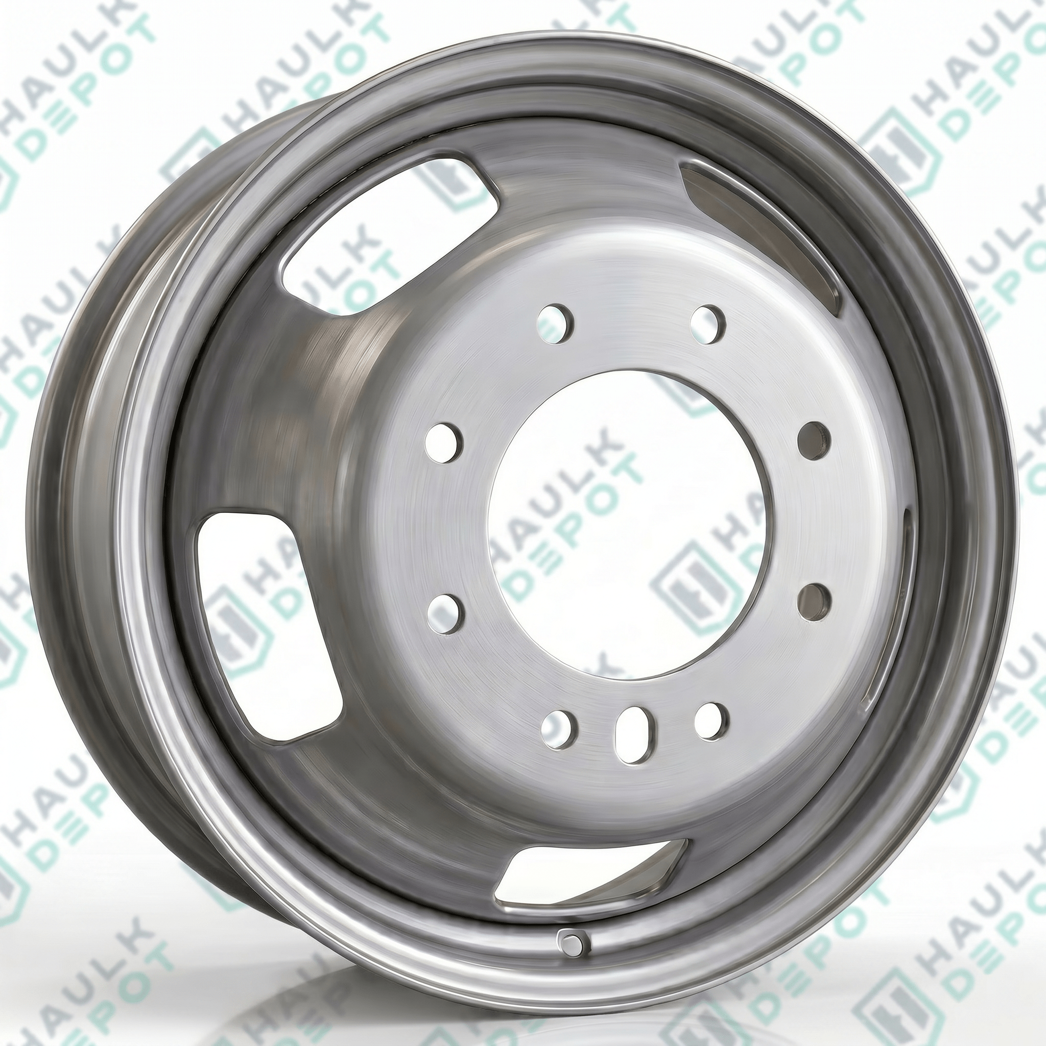 17" x 6" Dually Steel Wheel – 8x200mm – Silver – Ram 3500 DRW (2019–Present)