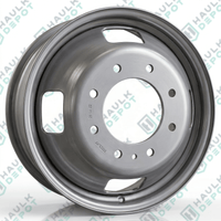 17" x 6.5" Dually Steel Wheel – 8x200mm – Silver – Ford F-350 (2005–2024)