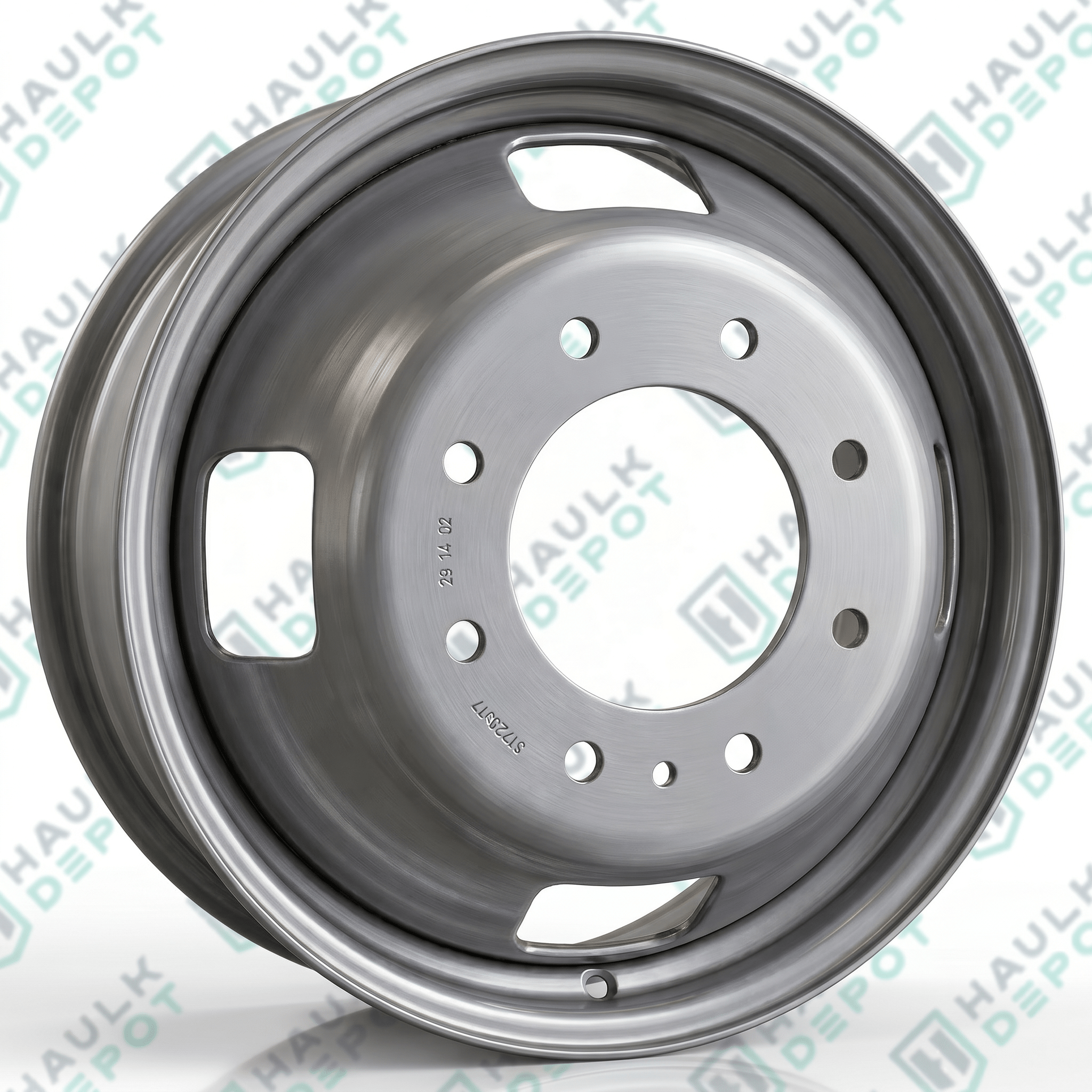 17" x 6.5" Dually Steel Wheel – 8x200mm – Silver – Ford F-350 (2005–2024)