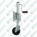 TR-JSWBM1.2K-10 - Bolt-On Marine Swivel Trailer Jack – 1,200 lb Capacity – 6" Caster Wheel – Zinc Finish | LPT