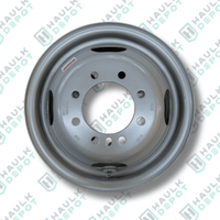 Trailer Dually Wheel Rim – 16" x 7" – 8 Lug x 6.5" – 5.35" Offset – For 10K Axles | DXT
