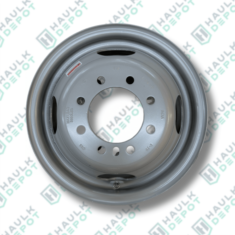 Trailer Dually Wheel Rim – 16" x 7" – 8 Lug x 6.5" – 5.35" Offset – For 10K Axles | DXT