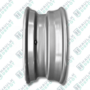 Trailer Wheel Rim – 17.5" – Silver – 8 Lug x 6.5" – 6,005 lbs – For Heavy-Duty Trailers | DXT