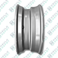Trailer Wheel Rim – 17.5" – Silver – 8 Lug x 6.5" – 6,005 lbs – For Heavy-Duty Trailers | DXT