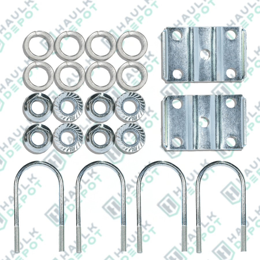 U-Bolt Kit – 1/2" – For 3" Tube - For 5.2K-7K Axles | MT