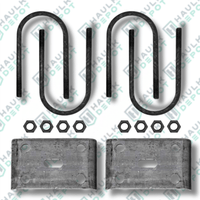 APUBR-40 - U-Bolt Kit – 5/8"-11 x 8" – For 4" Tube – For 9K Axles | DXT