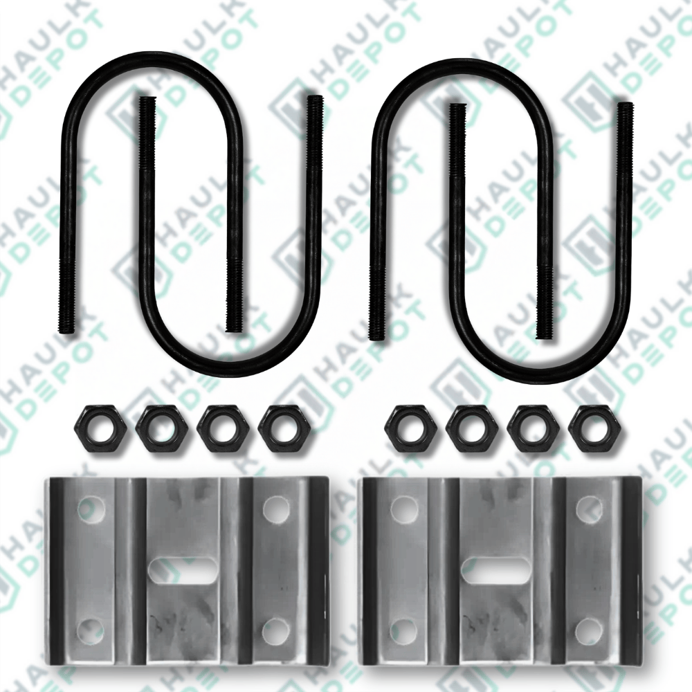 U-Bolt Kit – 5/8" – For 5" Tube – For 12K–16K Axles | DXT