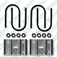 U-Bolt Kit – 5/8" – For 5" Tube – For 12K–16K Axles | DXT