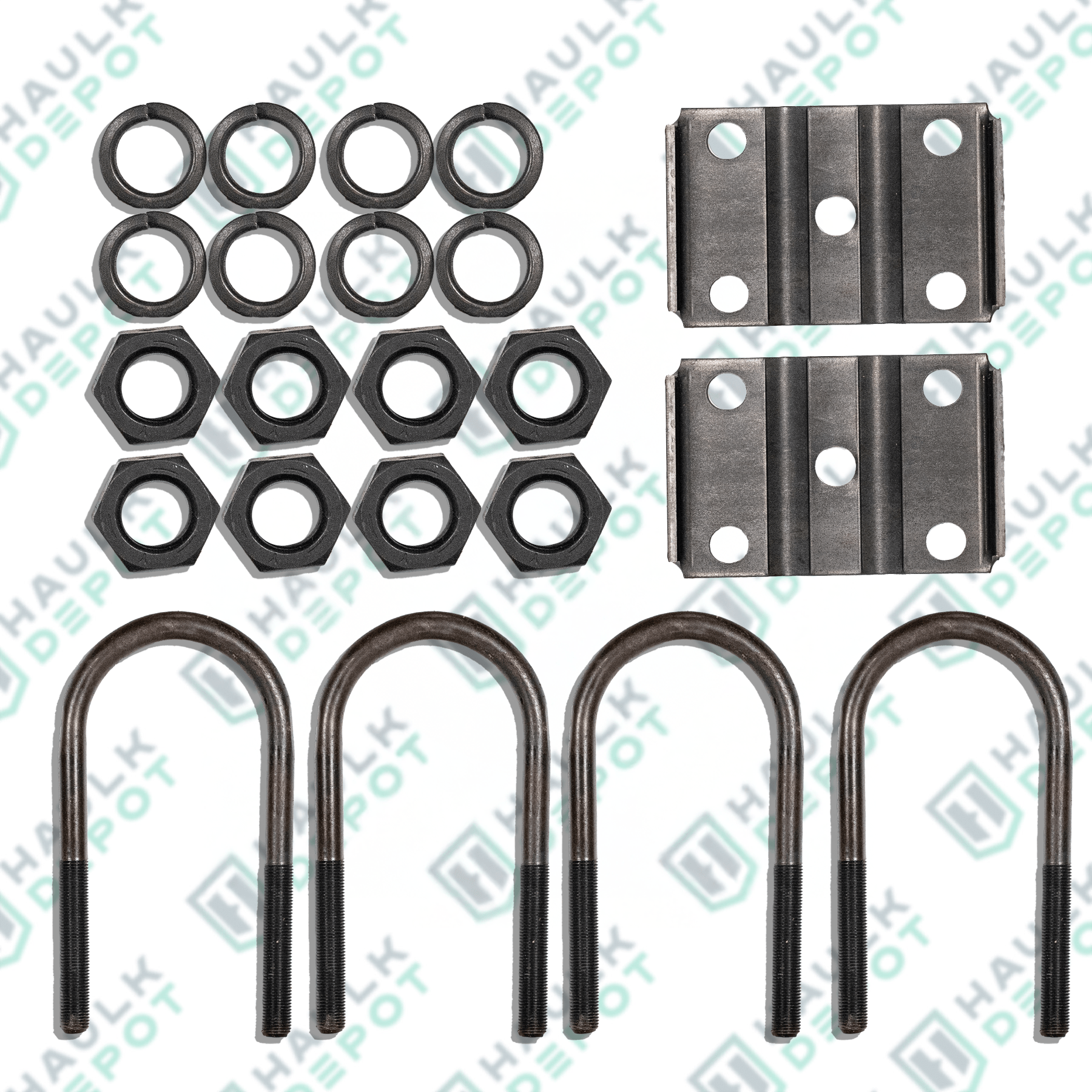 U-Bolt Kit – 9/16" – For 3" Tube - For 5.2K-7K Axles | MT