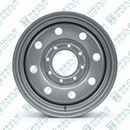 WH175675-8SM08IN - 17.5" x 6.75" Steel Modular HD Wheel – 8 on 6.5" – Silver | DXT