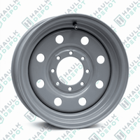WH175675-8SM50OUT - 17.5" x 6.75" Steel Modular HD Wheel – 8 on 6.5" – 0.50" OUT Offset – Silver | DXT