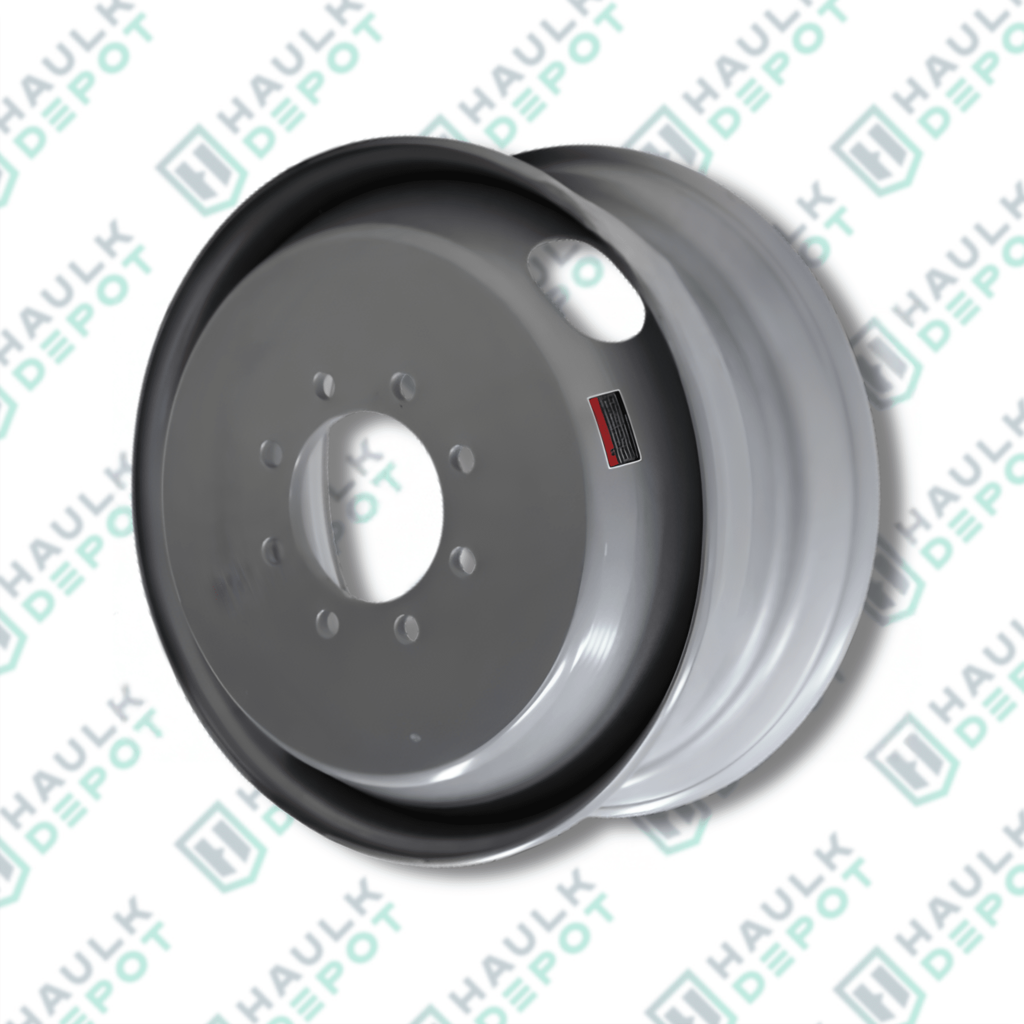 WHD175675-80E - Dual Wheel – 17.5" x 6.75" – 8 on 6.5 – 4.77" CB – 6200 lb | DXT