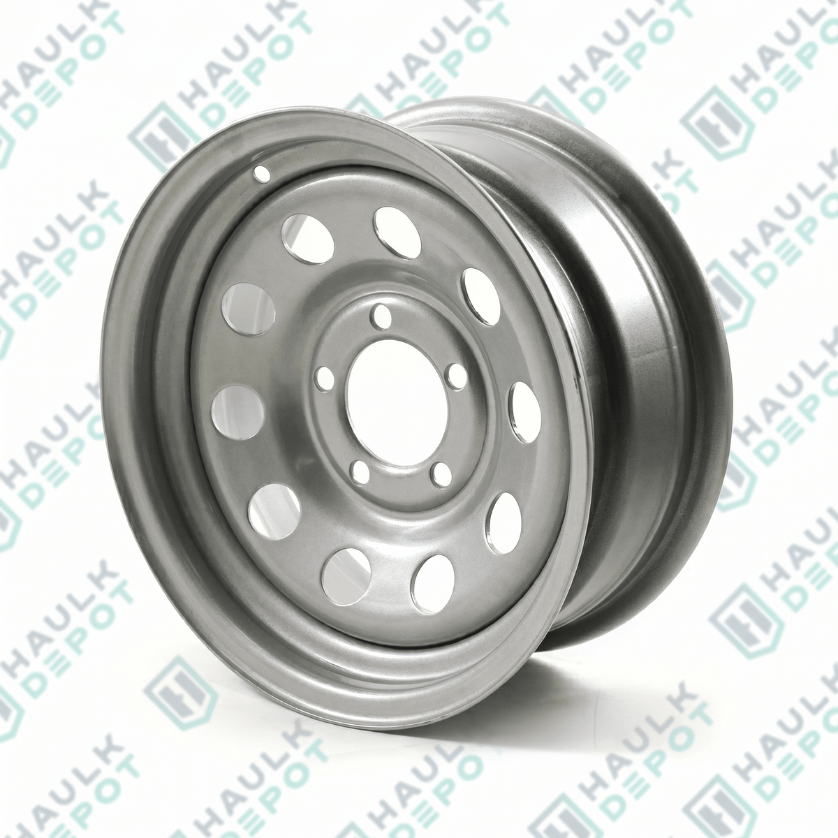 WS503 - 15" x 5" Mod Trailer Wheel – 5 on 4.5" – Silver | RECSTUFF